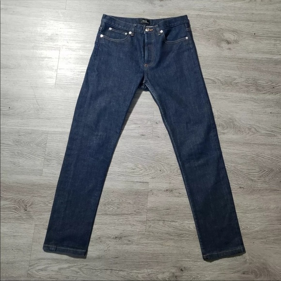 A.P.C Petit New Standard Denim Blue Jeans- Size 29